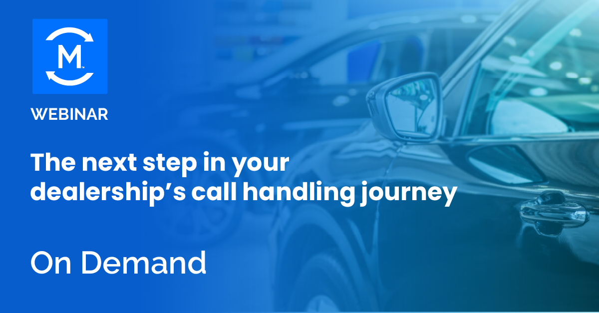 inar The next step in your dealership's call handling journey